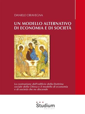 cover image of Un modello alternativo di economia e di società